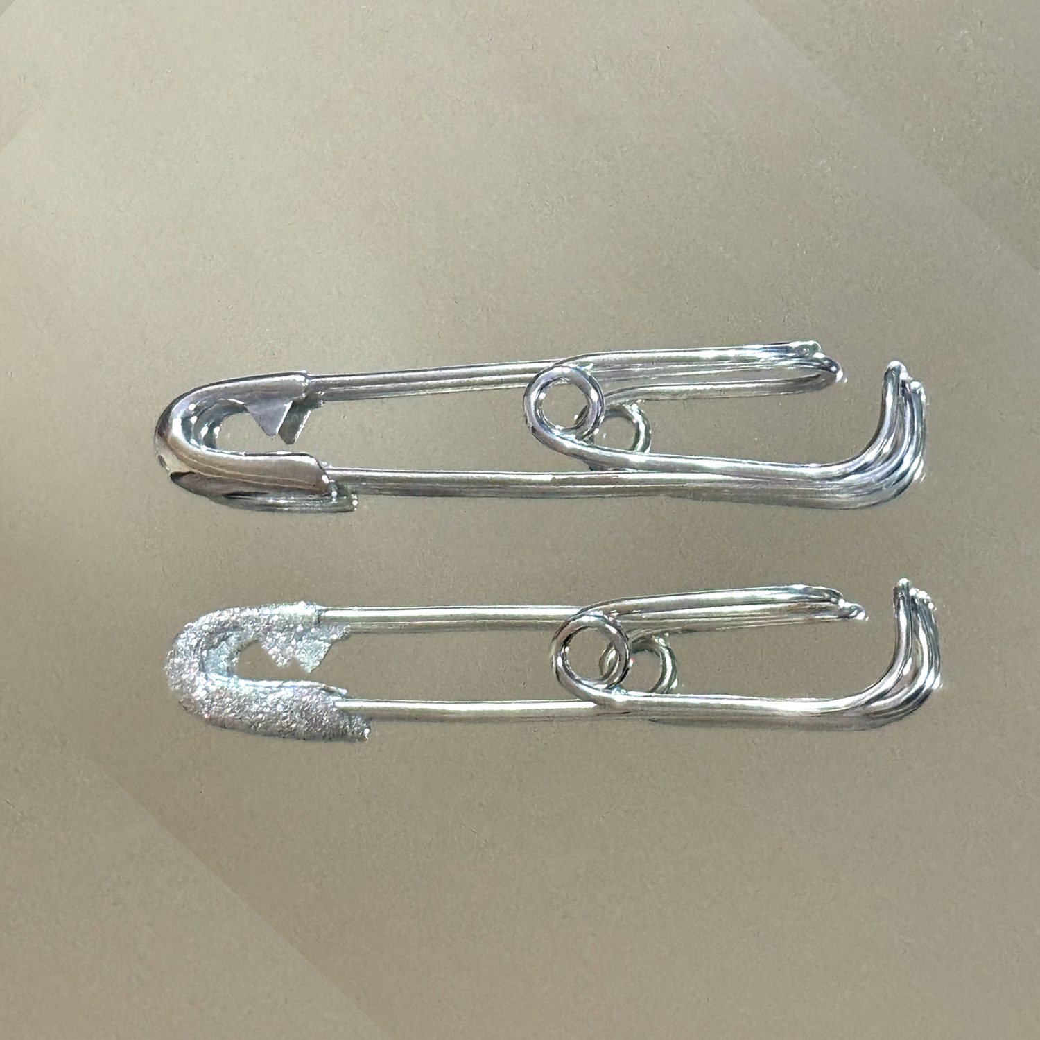 4.safety pinイヤーカフ（ノーマル/パヴェ）sv925